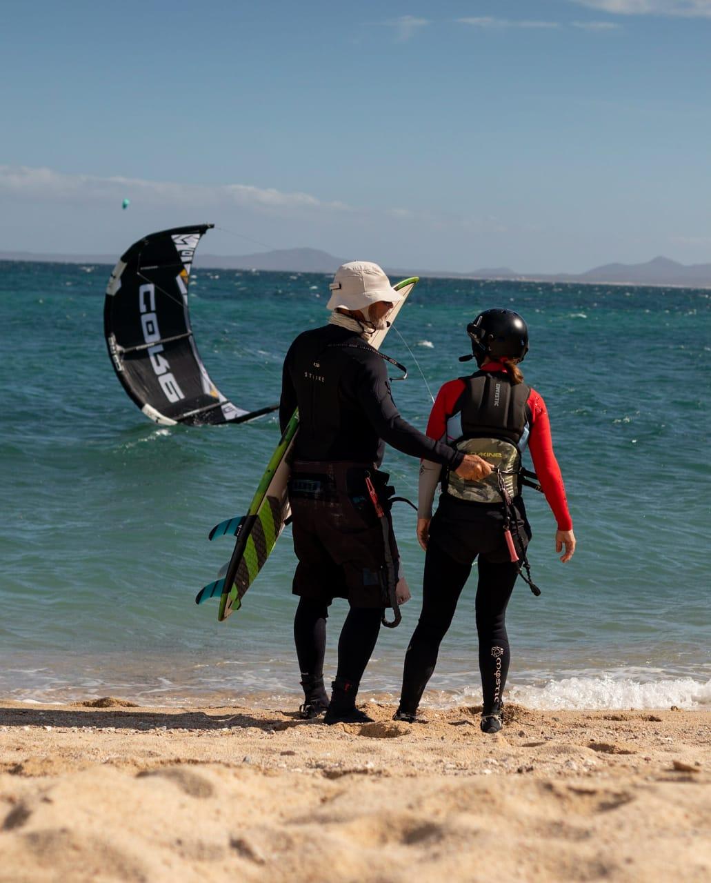 Kitesurf lesson
